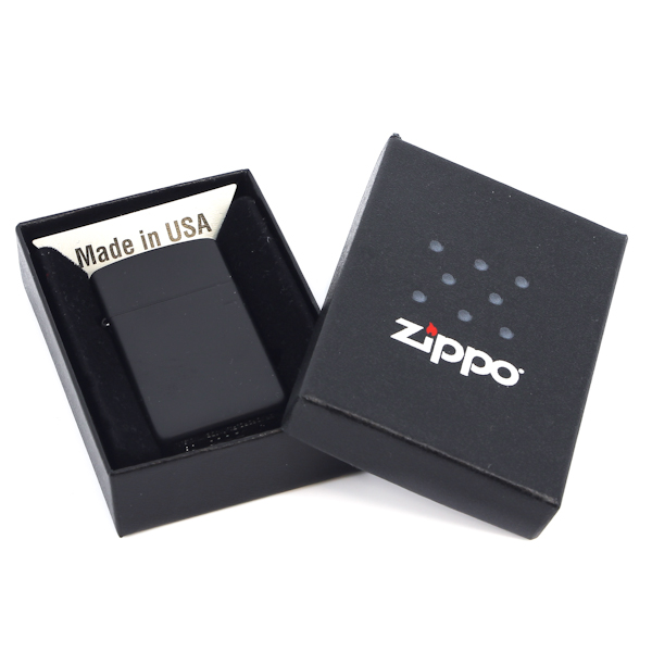 Зажигалка Zippo Slim / Black Matte Зажигалка Zippo Slim / Black Matte