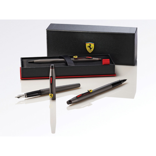 Перьевая ручка Cross Classic Century - Ferrari Gray Satin Lacquer Перьевая ручка Cross Classic Century - Ferrari Gray Satin Lacquer