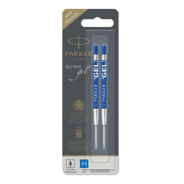 Стержень синий Parker Quink Gel Pen Refill Z05, 2 шт. Стержень синий Parker Quink Gel Pen Refill Z05, 2 шт.