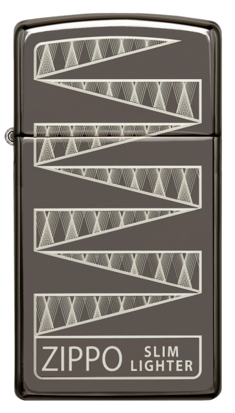 Зажигалка 65th Anniversary Zippo Slim® с покрытием Black Ice® 49709 Зажигалка 65th Anniversary Zippo Slim® с покрытием Black Ice® 49709
