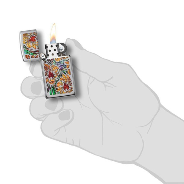 Зажигалка Zippo с покрытием High Polish Chrome Зажигалка Zippo с покрытием High Polish Chrome