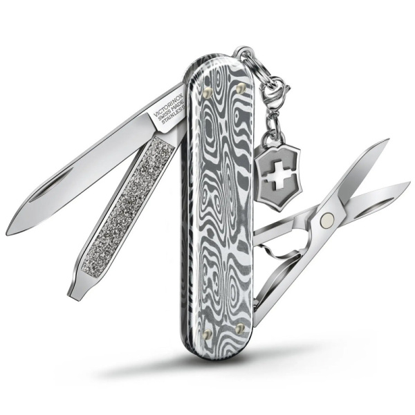 Складной нож Victorinox CLASSIC SD Brilliant Damast Складной нож Victorinox CLASSIC SD Brilliant Damast