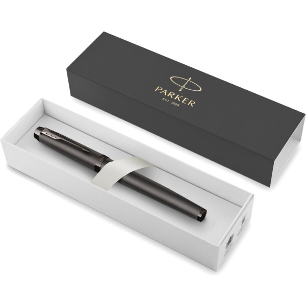 Ручка-роллер Parker IM Monochrome T328 Bronze PVD, F Ручка-роллер Parker IM Monochrome T328 Bronze PVD, F