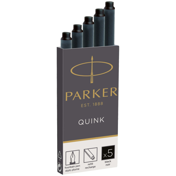 Картриджи чернильные Parker "Cartridge Quink" черные Картриджи чернильные Parker "Cartridge Quink" черные