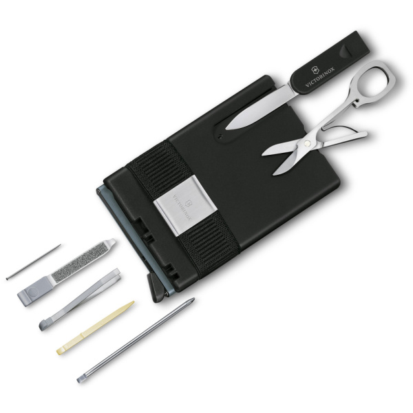 Карта-мультитул с картхолдером Victorinox SMARTCARD Wallet Sharp Gray Карта-мультитул с картхолдером Victorinox SMARTCARD Wallet Sharp Gray