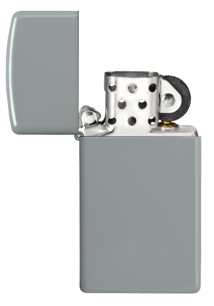 Зажигалка ZIPPO Slim® с покрытием Flat Grey 49527 Зажигалка ZIPPO Slim® с покрытием Flat Grey 49527