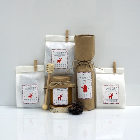 Подарочный набор Новогодняя посылка #4 Подарочный набор Новогодняя посылка #4