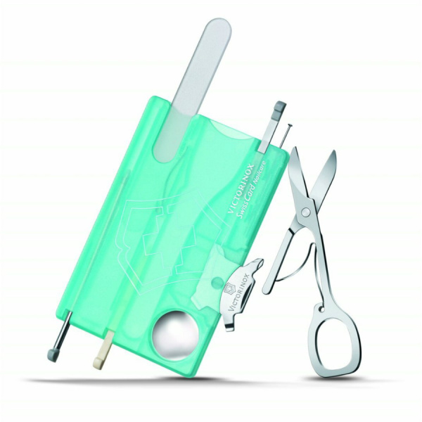 Швейцарская карточка VICTORINOX SwissCard Nailcare 0.7240.T21 Швейцарская карточка VICTORINOX SwissCard Nailcare 0.7240.T21