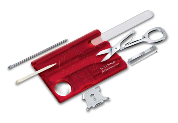 Швейцарская карточка VICTORINOX SwissCard Nailcare 0.7240.T Швейцарская карточка VICTORINOX SwissCard Nailcare 0.7240.T