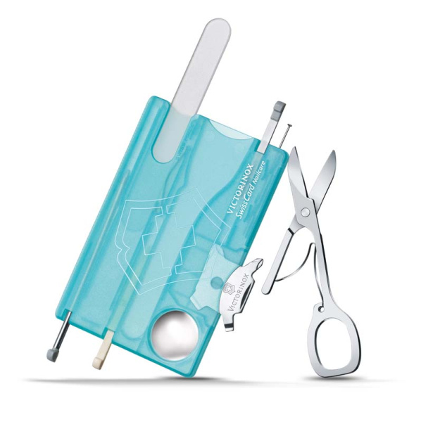 Швейцарская карточка VICTORINOX SwissCard Nailcare 0.7240.T21 Швейцарская карточка VICTORINOX SwissCard Nailcare 0.7240.T21