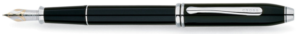 Перьевая ручка Cross Townsend. Цвет - черный AT0046-4MD Перьевая ручка Cross Townsend. Цвет - черный AT0046-4MD