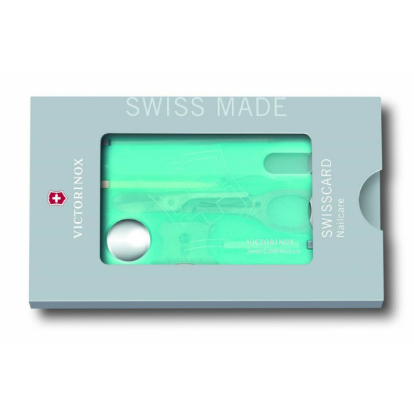 Швейцарская карточка VICTORINOX SwissCard Nailcare 0.7240.T21 Швейцарская карточка VICTORINOX SwissCard Nailcare 0.7240.T21