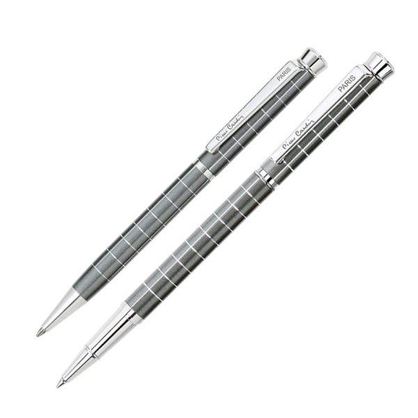 Набор подарочный Pierre Cardin Pen&Pen - Gray, ручка шариковая + ручка роллер Набор подарочный Pierre Cardin Pen&Pen - Gray, ручка шариковая + ручка роллер