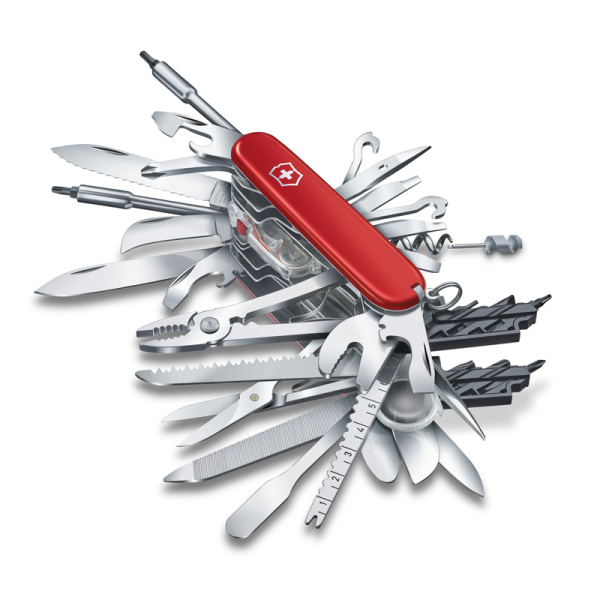 Нож перочинный VICTORINOX Swiss Champ XXL 1.6795.XXL Нож перочинный VICTORINOX Swiss Champ XXL 1.6795.XXL
