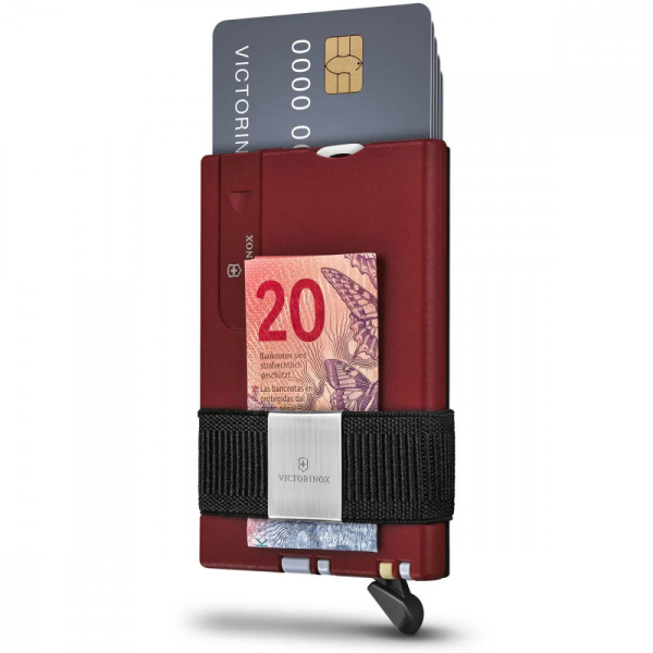 Карта-мультитул с картхолдером Victorinox SMARTCARD Wallet Iconic Red Карта-мультитул с картхолдером Victorinox SMARTCARD Wallet Iconic Red