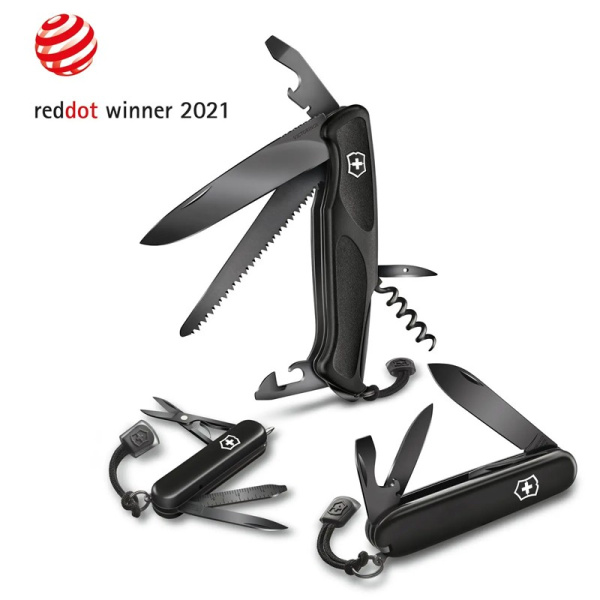 Нож перочинный VICTORINOX RangerGrip 55 Onyx Black 0.9563.C31P Нож перочинный VICTORINOX RangerGrip 55 Onyx Black 0.9563.C31P