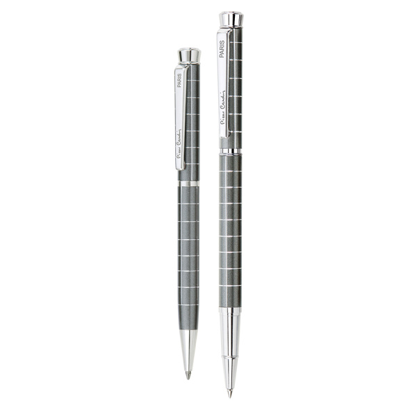Набор подарочный Pierre Cardin Pen&Pen - Gray, ручка шариковая + ручка роллер Набор подарочный Pierre Cardin Pen&Pen - Gray, ручка шариковая + ручка роллер