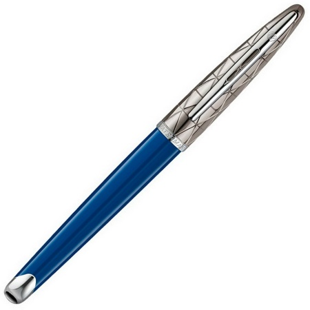 Ручка-роллер Waterman CARENE OBSESSION BLUE LACQUER/GUNMETAL ST Ручка-роллер Waterman CARENE OBSESSION BLUE LACQUER/GUNMETAL ST