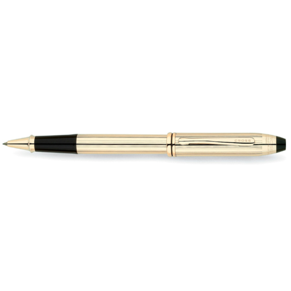 Ручка роллер Cross TOWNSEND-10 KARAT ROLLED GOLD