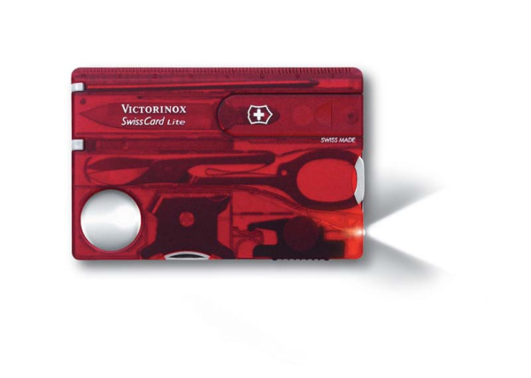 Швейцарская карточка VICTORINOX SwissCard Lite 0.7300.T Швейцарская карточка VICTORINOX SwissCard Lite 0.7300.T