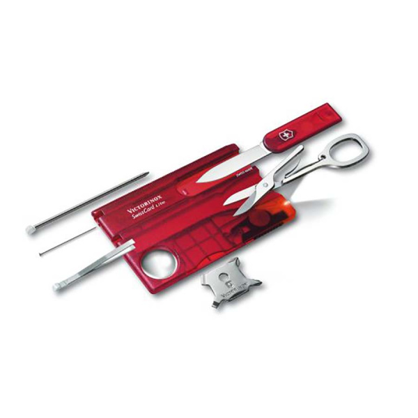 Швейцарская карточка VICTORINOX SwissCard Lite 0.7300.T Швейцарская карточка VICTORINOX SwissCard Lite 0.7300.T