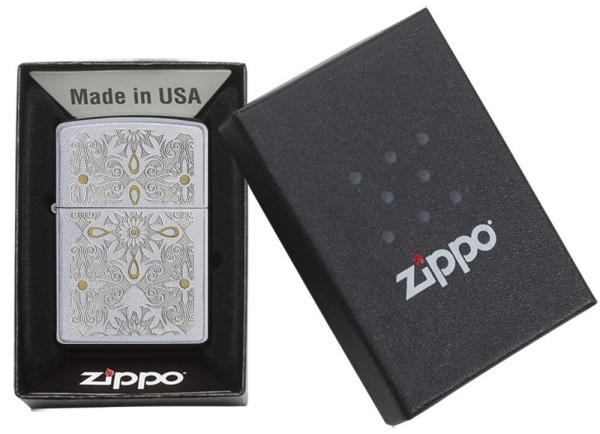Зажигалка Zippo Satin Chrome Зажигалка Zippo Satin Chrome