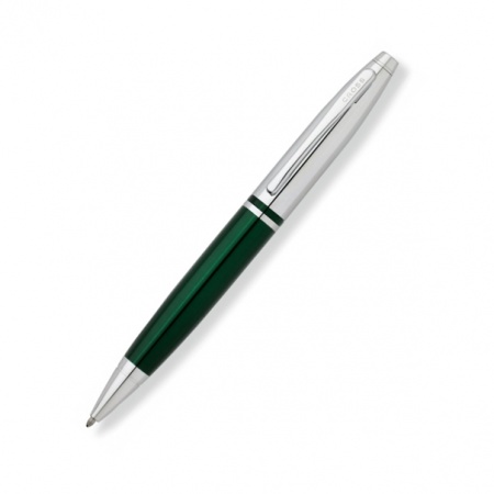 Ручка шариковая Cross Calais Chrome/Green Ручка шариковая Cross Calais Chrome/Green