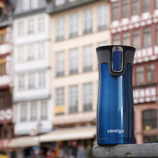 Термокружка CONTIGO WEST LOOP MONACO BLUE MATT (470 мл)