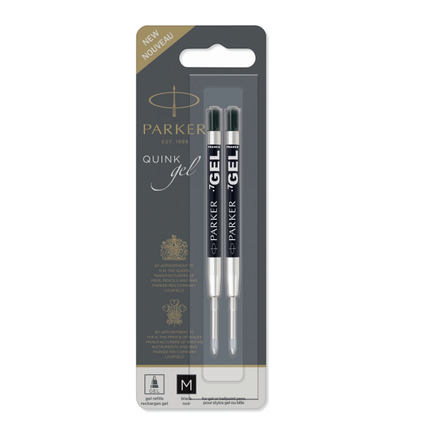 Стержень чёрный Parker Quink Gel Pen Refill Z05, 2 шт. Стержень чёрный Parker Quink Gel Pen Refill Z05, 2 шт.