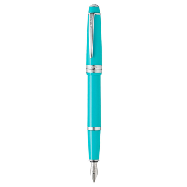 Перьевая ручка Cross Bailey Light - Teal Chrome Перьевая ручка Cross Bailey Light - Teal Chrome