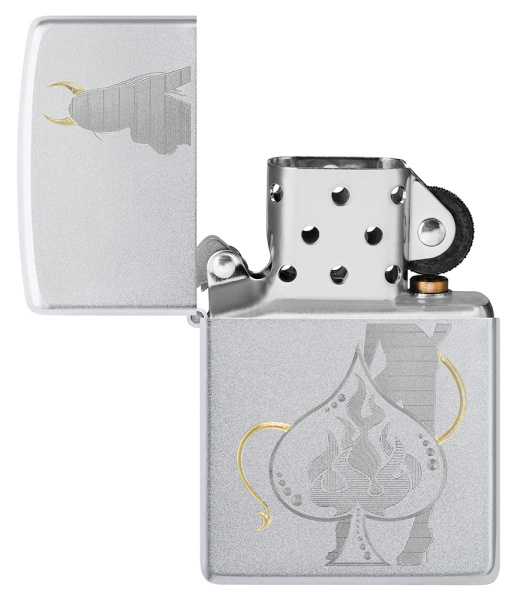 Зажигалка Zippo Devilish Ace  Зажигалка Zippo Devilish Ace