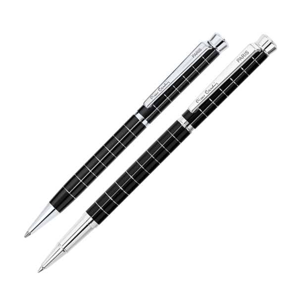 Набор подарочный Pierre Cardin Pen&Pen - Black, ручка шариковая + ручка роллер Набор подарочный Pierre Cardin Pen&Pen - Black, ручка шариковая + ручка роллер