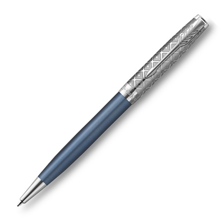 Шариковая ручка Parker Sonnet Premium K537 - Metal Blue CT Шариковая ручка Parker Sonnet Premium K537 - Metal Blue CT
