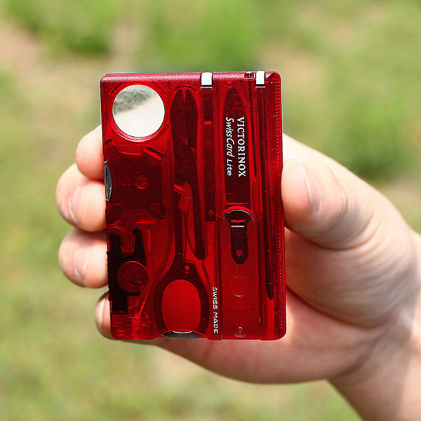 Швейцарская карточка VICTORINOX SwissCard Lite 0.7300.T Швейцарская карточка VICTORINOX SwissCard Lite 0.7300.T