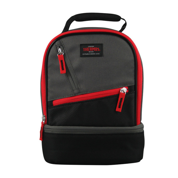Сумка-холодильник THERMOS BERKLEY DUAL LUNCH KIT RED (4,5 литра) Сумка-холодильник THERMOS BERKLEY DUAL LUNCH KIT RED (4,5 литра)