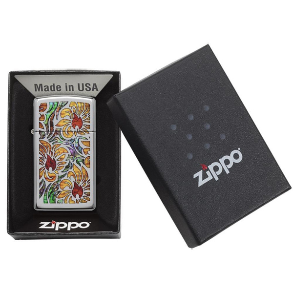 Зажигалка Zippo с покрытием High Polish Chrome Зажигалка Zippo с покрытием High Polish Chrome
