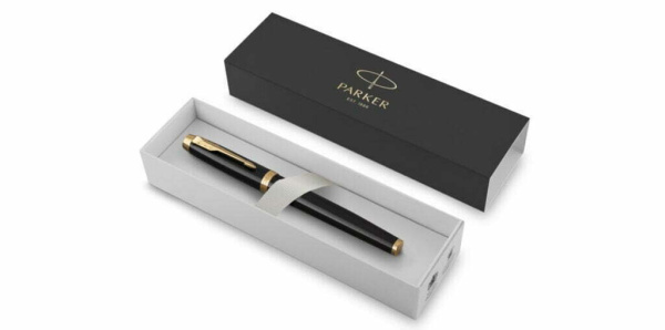 Ручка-роллер Parker IM Core Black Lacquer GT Ручка-роллер Parker IM Core Black Lacquer GT