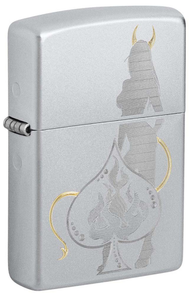 Зажигалка Zippo Devilish Ace  Зажигалка Zippo Devilish Ace