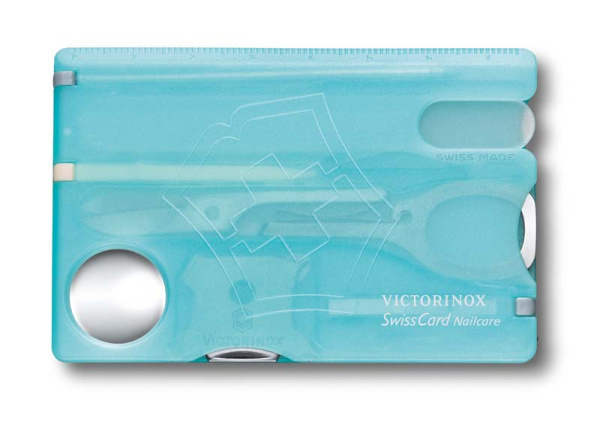 Швейцарская карточка VICTORINOX SwissCard Nailcare 0.7240.T21 Швейцарская карточка VICTORINOX SwissCard Nailcare 0.7240.T21