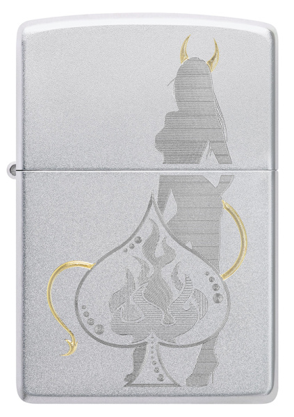 Зажигалка Zippo Devilish Ace  Зажигалка Zippo Devilish Ace