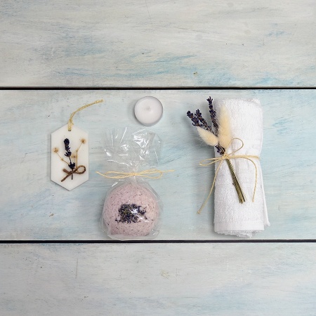 Подарочный набор Нежный лагурус #46 Подарочный набор Нежный лагурус #46