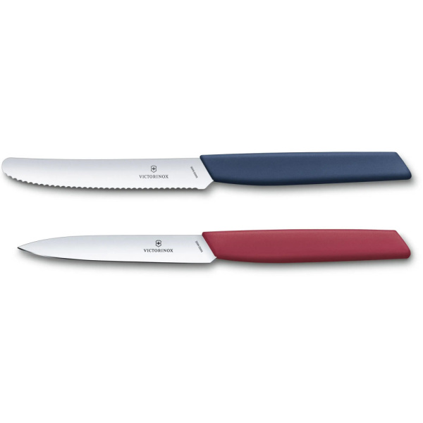 Кухонный набор Victorinox Swiss Modern Paring Set Red/Blue Кухонный набор Victorinox Swiss Modern Paring Set Red/Blue